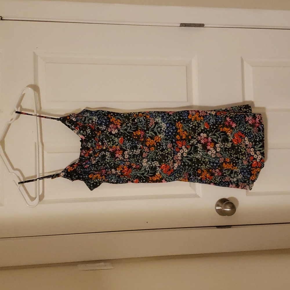 Sweetheart Neckline Floral Dress